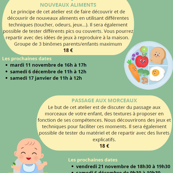 Atelier alimentation