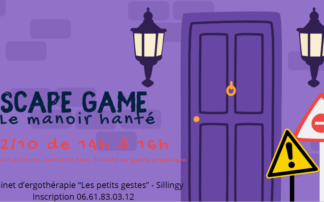 ESCAPE GAME Le manoir hanté