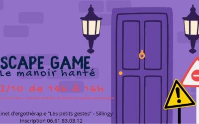 ESCAPE GAME Le manoir hanté